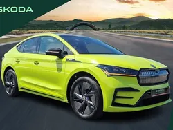 Green Used 2023 Skoda Enyaq iV vRS SUV | £29,470 (Fair price)