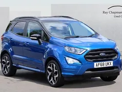 Blue Used 2018 Ford Ecosport ST-Line SUV | £7,995 (Good price)