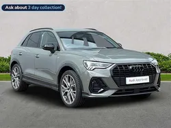 Grey Used 2025 Audi Q3 Black Edition SUV | £36,717 (Fair price)