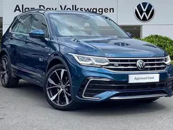 Blue Used 2023 VW Tiguan R-line SUV | £27,995 (Fair price)