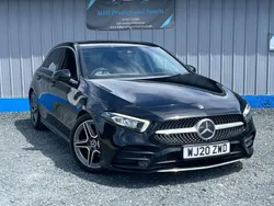 Black Used 2020 Mercedes A180 AMG line Hatchback | £11,689 (Fair price)
