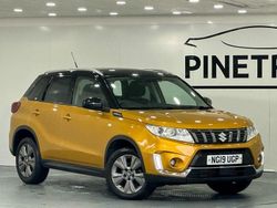 Yellow Used 2019 Suzuki Vitara SZ-T SUV | £10,999 (Fair price)