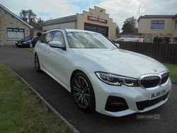 White Used 2020 BMW 320 M Sport Estate | £20,950 (Fair price)