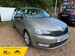 Beige Used 2014 Skoda Rapid Elegance Hatchback | £4,695 (Fair price)
