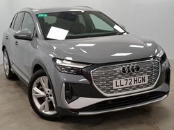 Grey Used 2022 Audi Q4 e-tron S-Line SUV | £26,998 (Fair price)