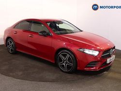 Red Used 2022 Mercedes A250 AMG Line Premium Sedan | £19,949 (Fair price)
