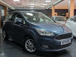Blue Used 2019 Ford C-MAX Zetec MPV | £9,430 (Fair price)