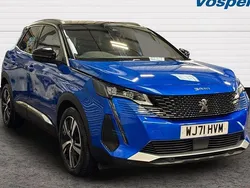 Blue Used 2021 Peugeot 3008 GTi SUV | £17,448 (Fair price)