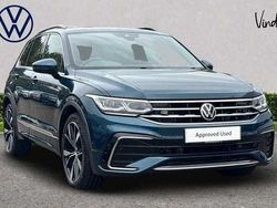 Blue Used 2021 VW Tiguan R-line SUV | £26,995 (Fair price)