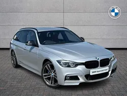 Silver Used 2018 BMW 320 M Sport Estate | £16,990 (Good price)