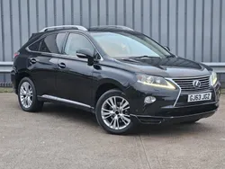 Black Used 2013 Lexus RX450h Luxury Line SUV | £10,995 (Fair price)