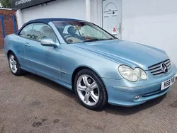 Blue Used 2003 Mercedes CLK320 Elegance Cabriolet | £3,495