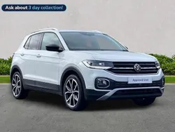 White Used 2022 VW T-Cross SEL SUV | £17,284 (Fair price)
