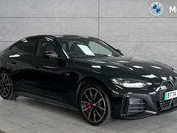 Black sapphire Used 2024 BMW i4 M Sport Sedan | £38,369 (Fair price)