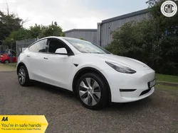 White Used 2022 Tesla Model Y Long Range RWD SUV | £24,000