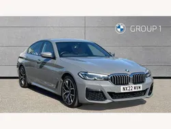Grey Used 2022 BMW 530 M Sport Sedan | £30,595 (Good price)