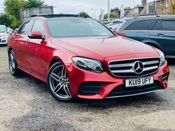 Red Used 2019 Mercedes E220 AMG Line Premium Plus Sedan | £19,690 (Fair price)