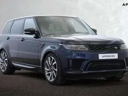 Metallic portofino blue Used 2022 Land Rover Range Rover Sport Autobiography Dynamic SUV | £41,390 (Fair price)