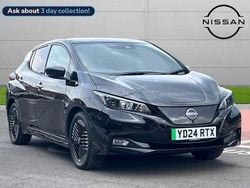 Black Used 2024 Nissan Leaf N-Connecta Hatchback | £15,999