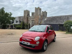 Red Used 2013 Fiat 500 Lounge Hatchback | £2,895 (Fair price)