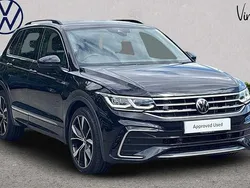 Black Used 2023 VW Tiguan R-line SUV | £28,755 (Fair price)