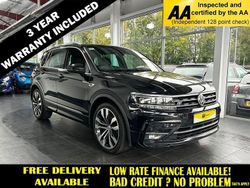 Black Used 2020 VW Tiguan R-line SUV | £18,000 (Good price)