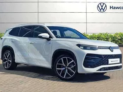White New 2025 VW Tayron R-line SUV | £41,995 (Good price)