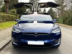 Blue Used 2017 Tesla Model X SUV | £27,995 (Good price)