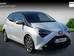 Silver Used 2018 Toyota Aygo X-clusiv Hatchback | £10,562 (Expensive)