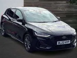 Black Used 2022 Ford Focus ST-Line Hatchback | £15,995 (Fair price)