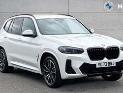 Alpine white Used 2023 BMW X3 M Sport SUV | £41,312 (Fair price)