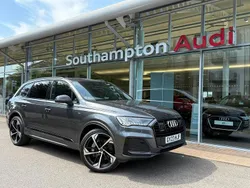 Grey Used 2023 Audi Q7 Black Edition SUV | £54,890 (Expensive)