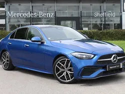 Blue Used 2024 Mercedes C200 AMG Line Premium Plus Sedan | £38,985