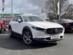 White Used 2021 Mazda CX-30 Inclusive SUV | £15,345 (A bit pricey)
