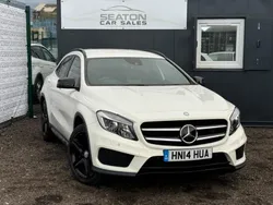 White Used 2014 Mercedes GLA220 AMG line SUV | £8,995 (Super price)