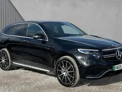 Black Used 2020 Mercedes EQC400 AMG line SUV | £22,980 (Fair price)