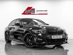 Black Used 2020 BMW 330e M Sport Sedan | £20,995