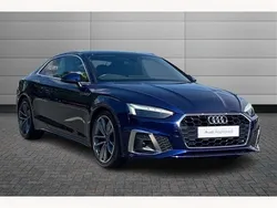 Blue Used 2022 Audi A5 S-Line Coupe | £25,895 (Good price)