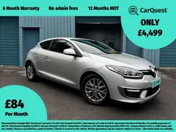 Silver Used 2014 Renault Mégane Coupé Coupe | £4,499 (Fair price)