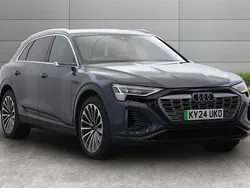 Blue Used 2024 Audi Q8 e-tron S-Line SUV | £50,444 (Fair price)