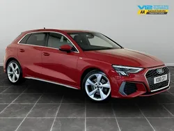 Red Used 2020 Audi A3 Sportback S-Line Hatchback | £16,995 (Fair price)