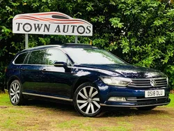 Blue Used 2018 VW Passat GT Estate | £10,490 (Fair price)