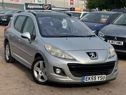 Silver Used 2009 Peugeot 207 Sport Estate | £2,275 (Good price)