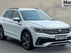 White Used 2023 VW Tiguan R-line SUV | £27,527 (Fair price)