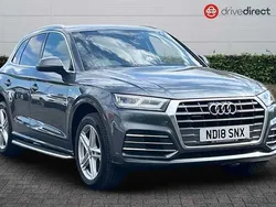 Grey Used 2018 Audi Q5 S-Line SUV | £21,000 (Good price)