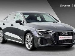 Grey Used 2021 Audi A3 S-Line Sedan | £21,500 (Fair price)