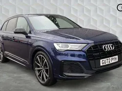 Blue Used 2022 Audi Q7 Black Edition SUV | £46,050 (Good price)