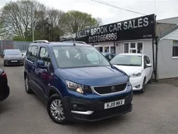 Blue Used 2019 Peugeot Rifter Active MPV | £9,995 (Fair price)