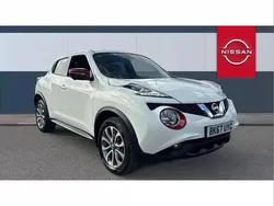White Used 2017 Nissan Juke Tekna+ SUV | £6,248 (Fair price)