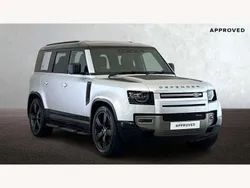 Hakuba silver Used 2022 Land Rover Defender Dynamic SUV | £52,990 (Good price)